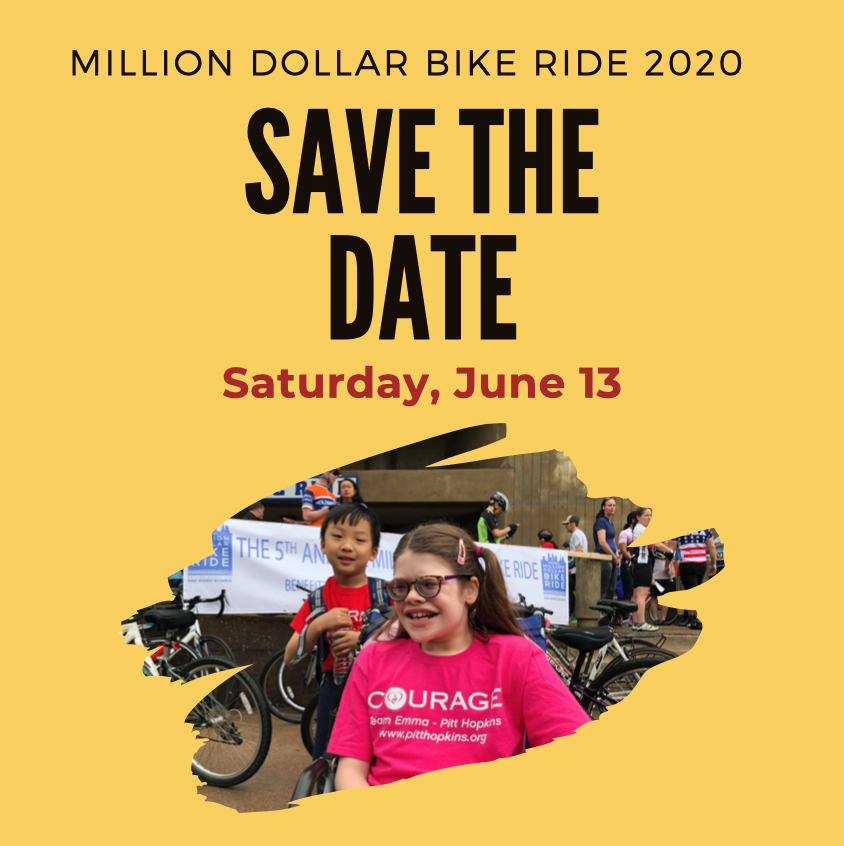 Million Dollar Bike Ride 2020 Pitt Hopkins Research Foundation
